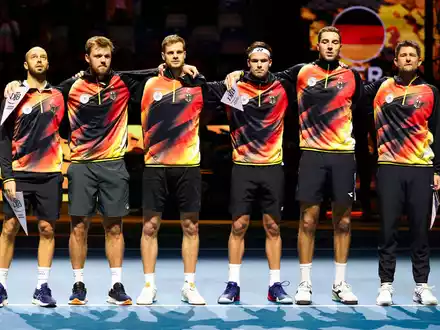 Daniel Altmaier konnte das deutsche Tennis-Team nicht in Führung bringen. - Foto: Frank Molter/dpa