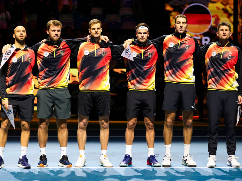 Daniel Altmaier konnte das deutsche Tennis-Team nicht in Führung bringen. - Foto: Frank Molter/dpa