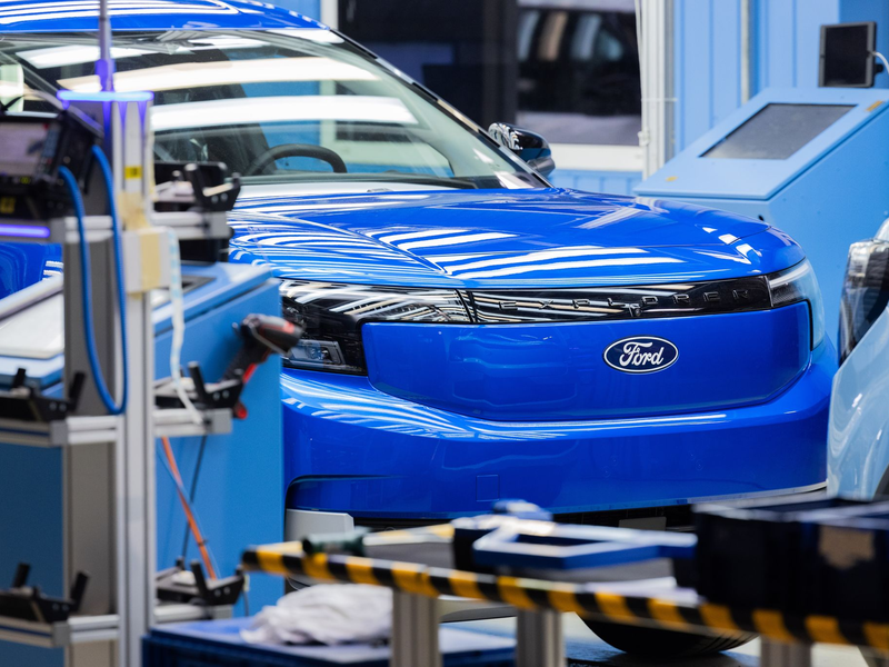 Das Ford-Elektroauto namens Explorer - das Angebot ist groß, die Nachfrage aber könnte größer sein. (Archivbild) - Foto: Rolf Vennenbernd/dpa