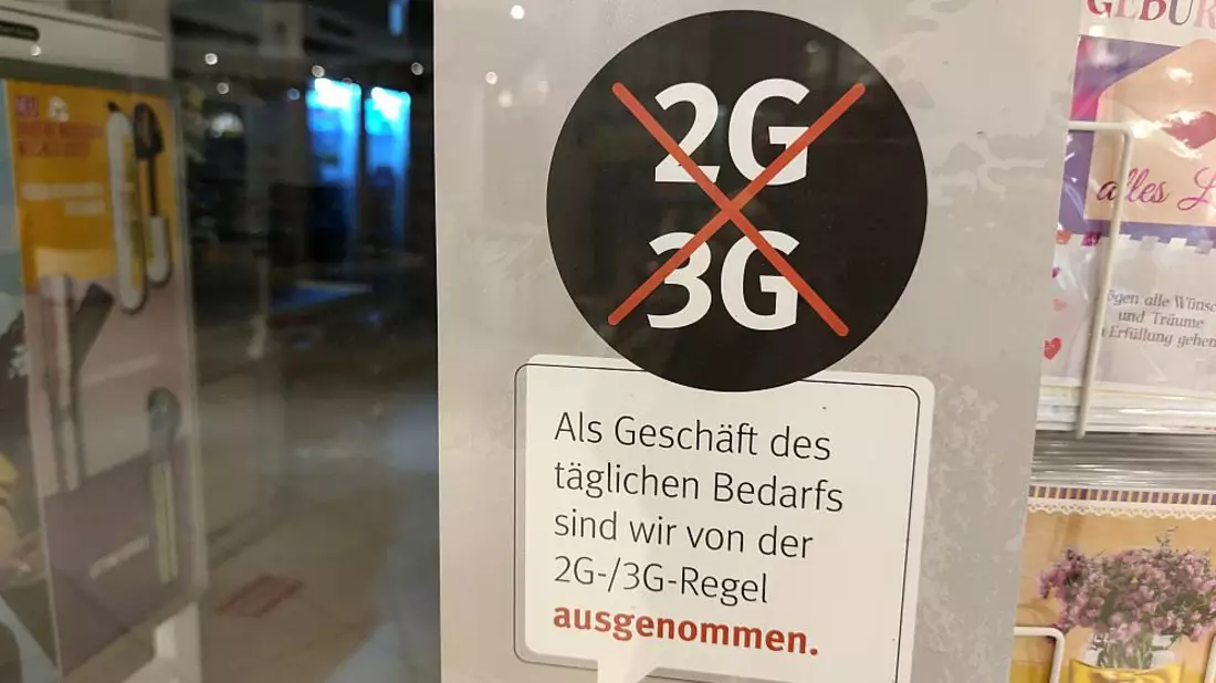 Ladengeschäft ohne 2G und 3G (Archiv) - Bild: über dts Nachrichtenagentur