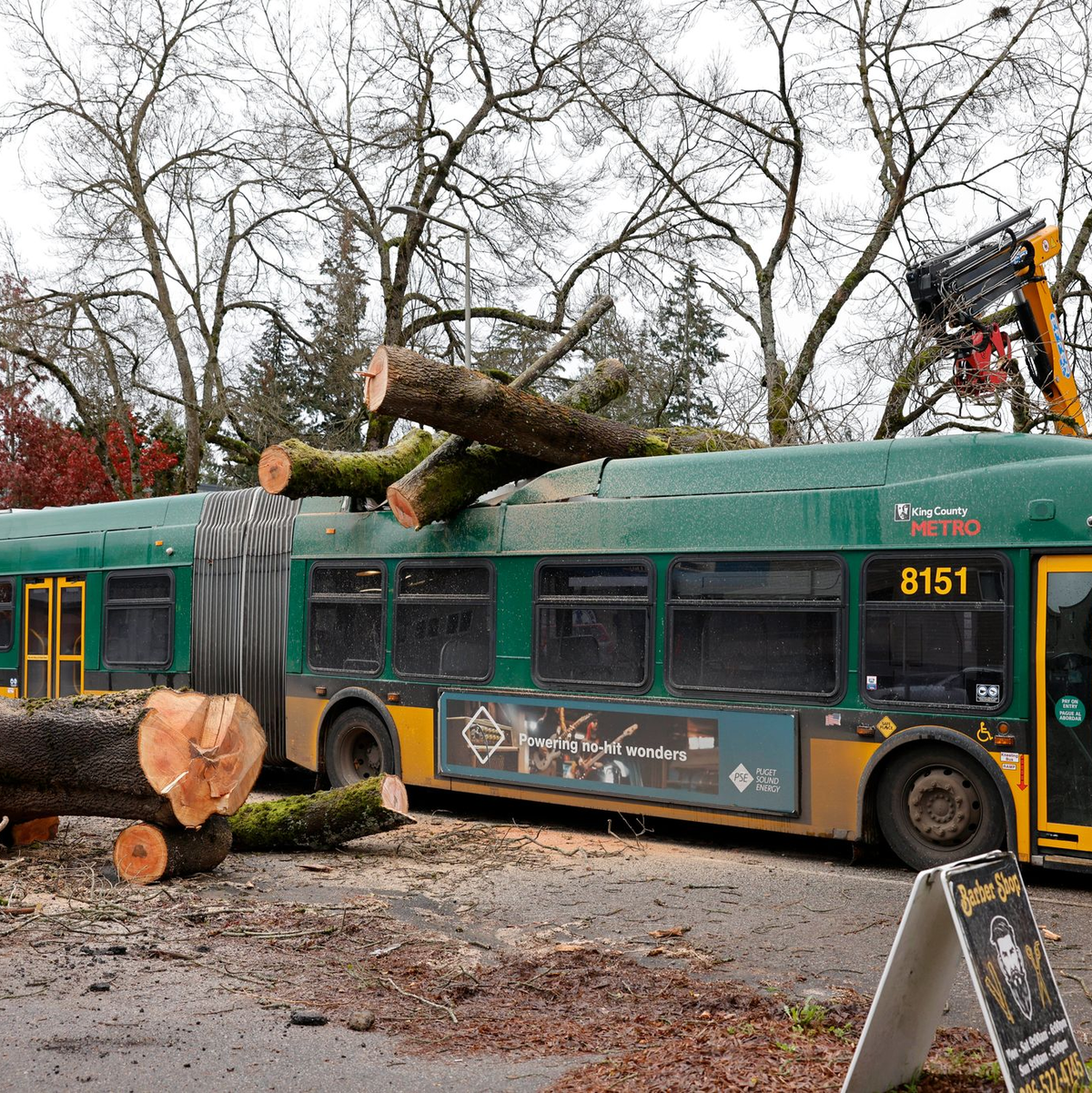 Das Unwetter soll noch bis zum Wochenende anhalten. - Foto: Karen Ducey/The Seattle Times via AP/dpa