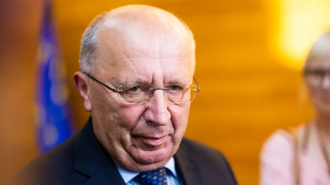 Soll die europäische Rüstungsindustrie stärken: Andrius Kubilius. (Archivbild) - Bild: Philipp von Ditfurth/dpa