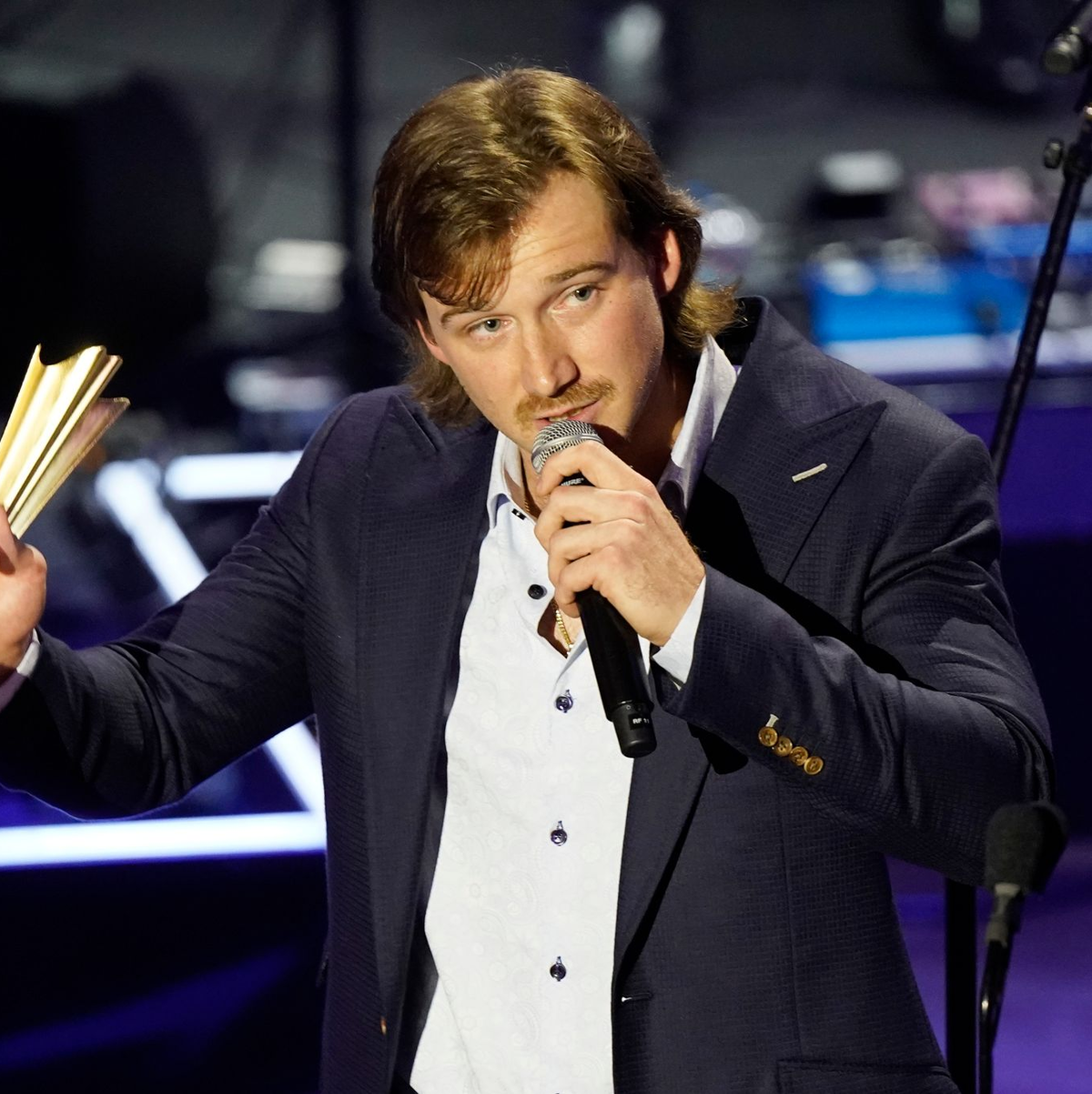 Morgan Wallen holt den CMA-Spitzenpreis, fehlt aber bei der Show. (Archivbild)  - Foto: Mark Humphrey/AP/dpa