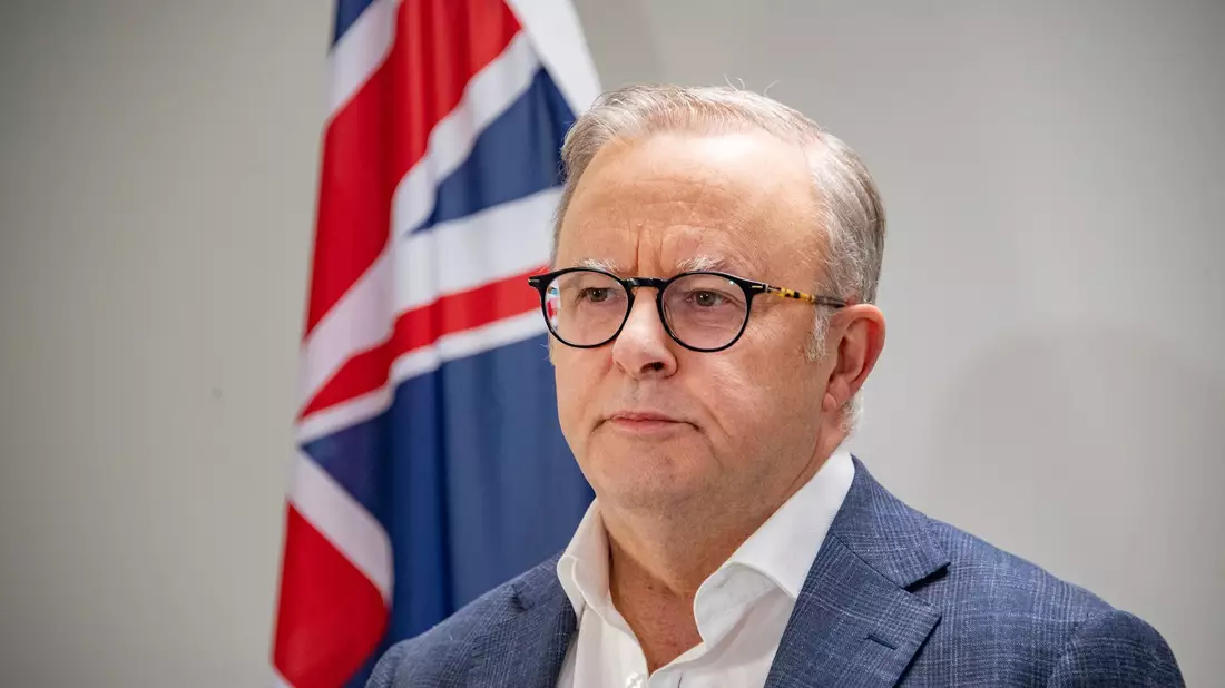 «Wir wissen, dass soziale Medien sozialen Schaden anrichten,» sagt Anthony Albanese, Australiens Premierminister. (Archivbild) - Bild: Brian Cassey/AAP/dpa