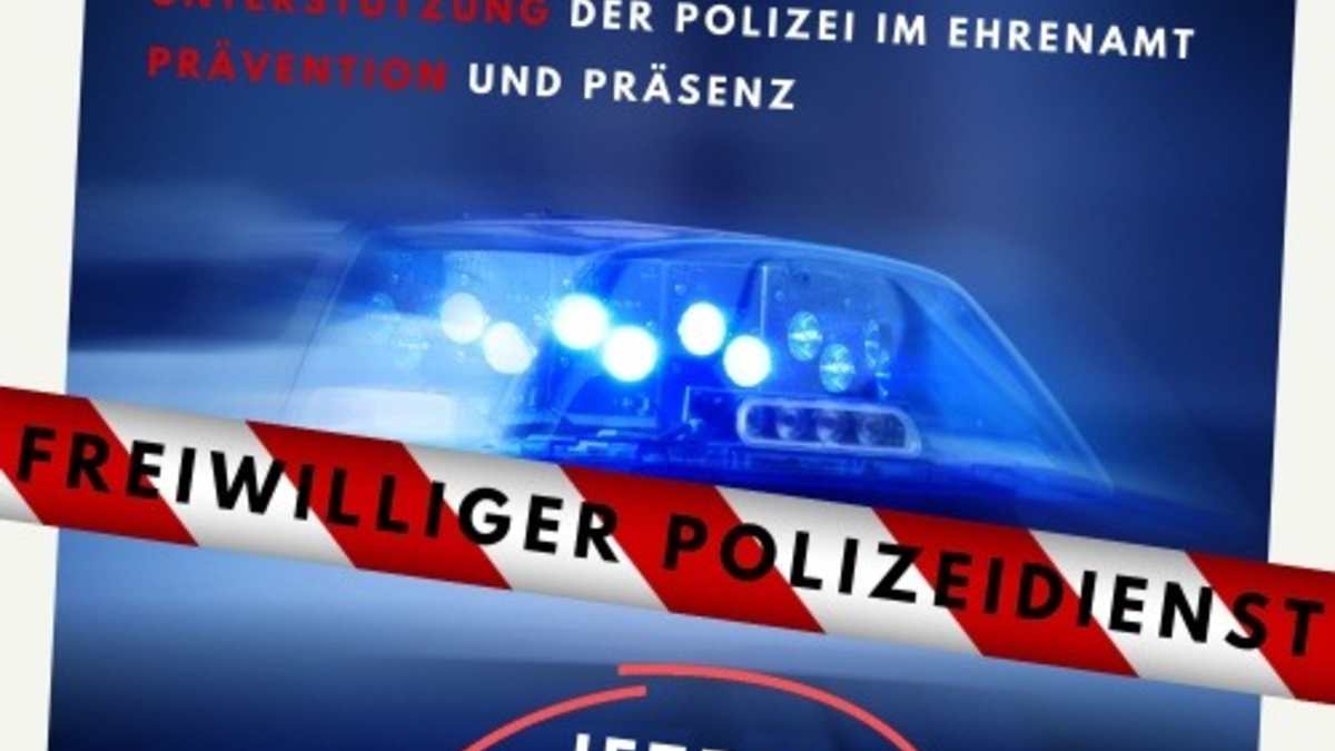 POL-HG: Freiwillige Polizeihelferinnen und Polizeihelfer in mehreren Kommunen gesucht - Foto: presseportal.de
