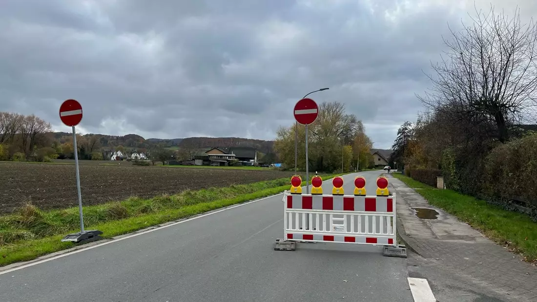 POL-LIP: Lage. Einbahnstraßenregelung und Temporeduzierung wegen Baustelle. - Bild: presseportal.de