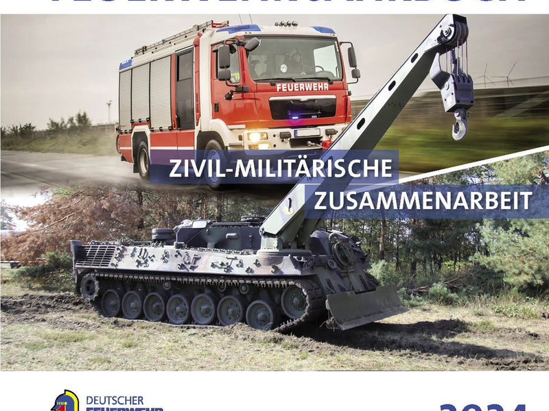 Feuerwehr-Jahrbuch 2024 zur zivil-militärischen Zusammenarbeit / Umfangreiche Publikation mit Statistik jetzt beim Versandhaus des DFV erhältlich - Foto: presseportal.de