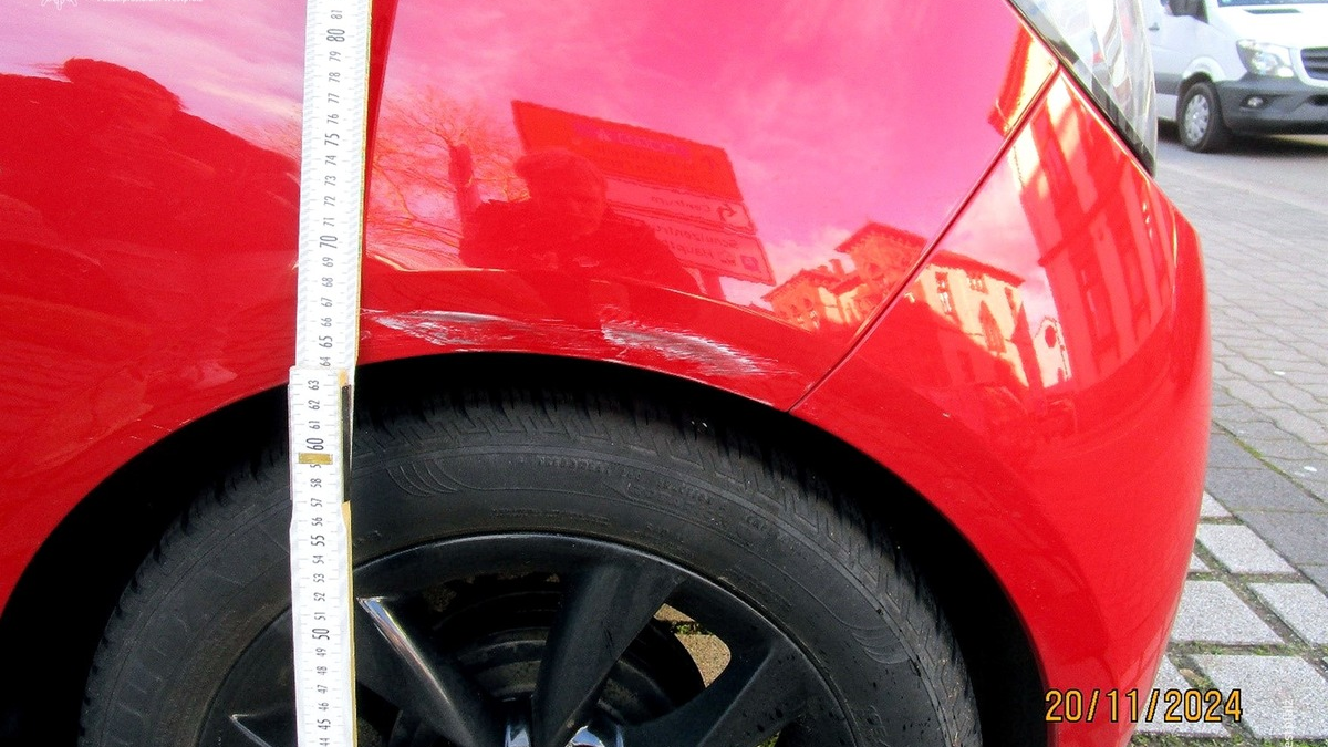 POL-PPWP: Fahrerflucht ist strafbar! - Foto: presseportal.de