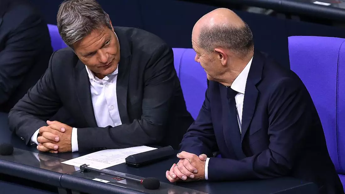 Robert Habeck und Olaf Scholz (Archiv) - Bild: über dts Nachrichtenagentur