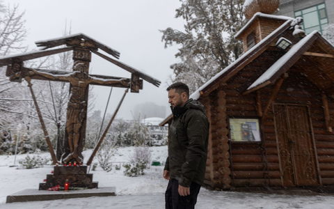 Der ukrainische PrÀsident Selenskyj fordert eine entschiedene Reaktion auf Russlands Raketenangriff. - Foto: Ukraine Presidency/Planet Pix via ZUMA Press Wire/dpa Der ukrainische PrÀsident Selenskyj fordert eine entschiedene Reaktion auf Russlands Raketenangriff. - Foto: Ukraine Presidency/Planet Pix via ZUMA Press Wire/dpa