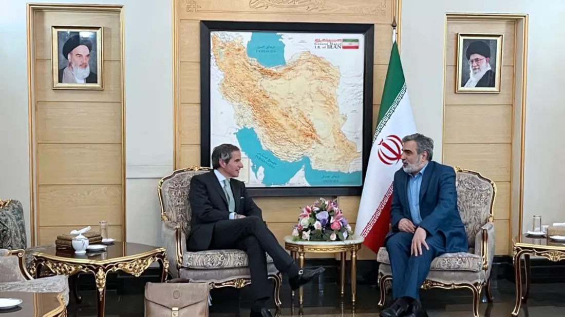 Die Spannungen zwischen der Internationalen Atomenergiebehörde und der iranischen Führung haben eine lange Geschichte. (Archivbild) - Bild: -/Atomic Energy Organisation of Iran via AP/dpa