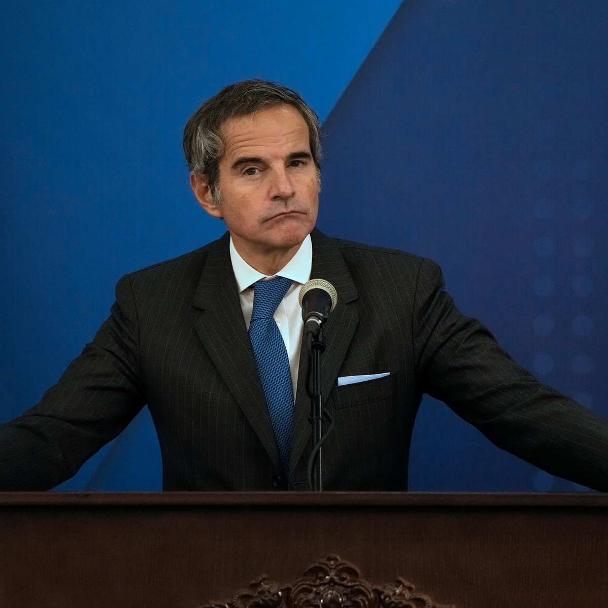 Der oberste UN-Atomwächter zweifelt an den Berichten über eine angebliche geheime Atomanlage. (Archivbild) - Foto: Vahid Salemi/AP/dpa