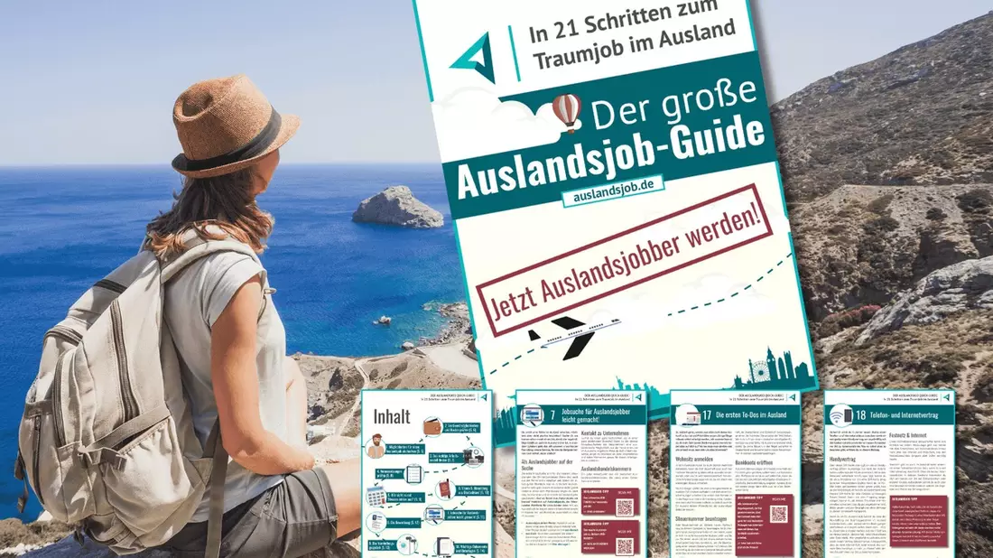 Im Ausland arbeiten: Auslandsjob-Guide unterstützt Trend zum Remote Work - Bild: presseportal.de