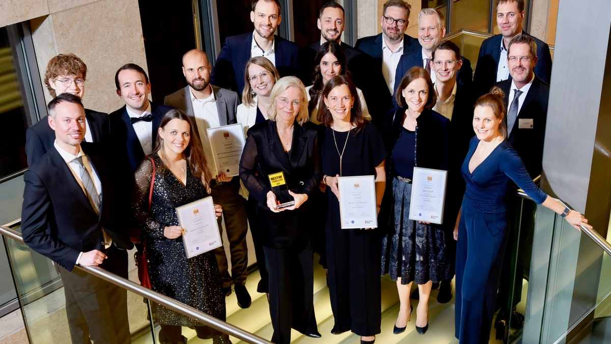 BearingPoint erzielt wieder einen Hattrick bei den 