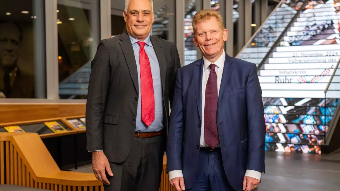Guido Kerkhoff folgt auf Rolf Buch als neuer Moderator des Initiativkreises Ruhr - Bild: presseportal.de