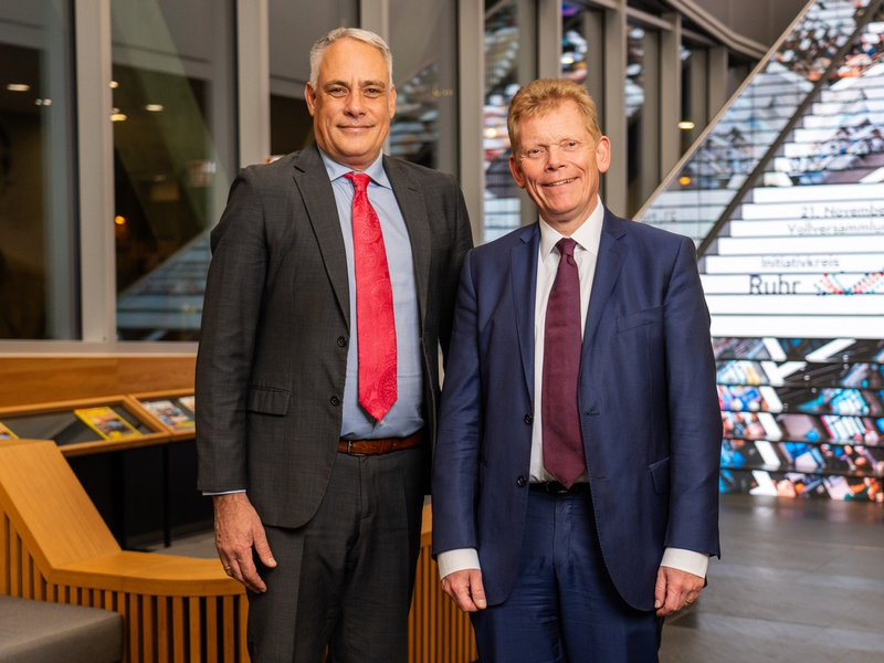 Guido Kerkhoff folgt auf Rolf Buch als neuer Moderator des Initiativkreises Ruhr - Foto: presseportal.de
