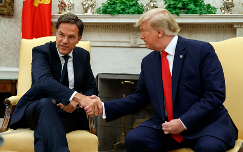 Als niederländischer Regierungschef traf Rutte Trump bereits häufiger. (Archivbild zur Illustration) - Foto: Alex Brandon/AP/dpa