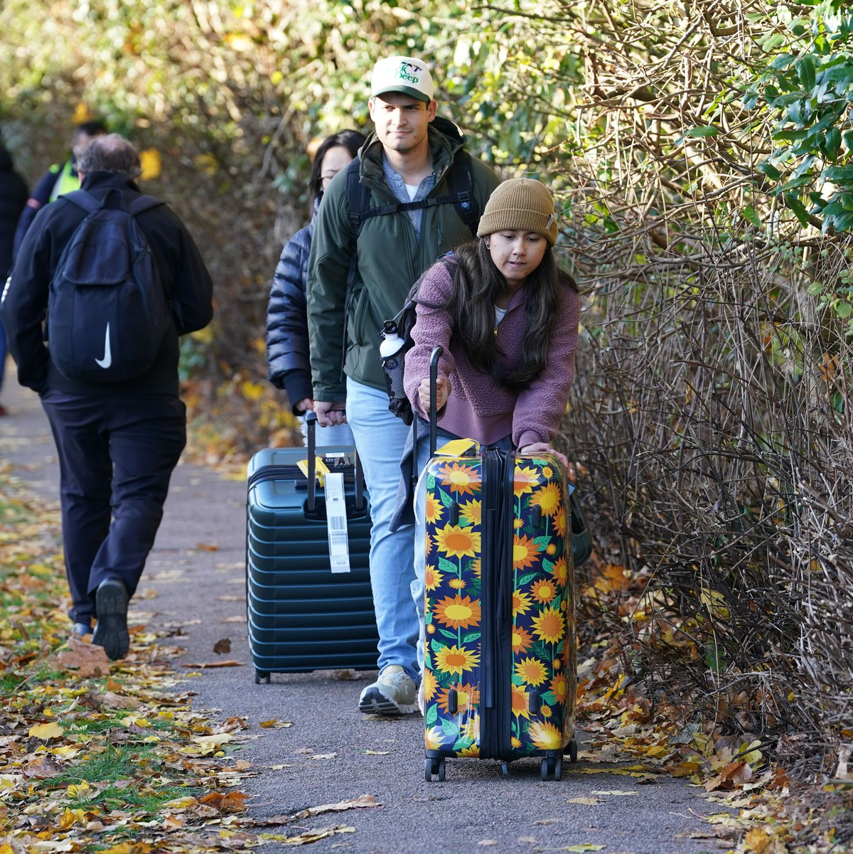 Teile des Londoner Flughafens Gatwick wurden vorübergehend gesperrt.  - Foto: Gareth Fuller/PA Wire/dpa