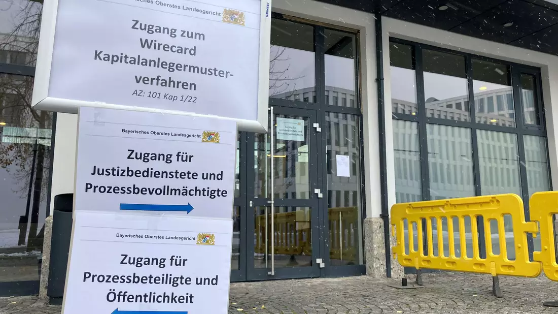 Die Wirecard-Pleite im Sommer 2020 bedeutete für die Aktionäre Milliardenverluste. Ein Musterverfahren vor dem Bayerischen Obersten Landesgericht soll klären, ob die Anleger Schadenersatz beanspruchen können.  - Bild: Carsten Hoefer/epa Scanpix Sweden/dpa
