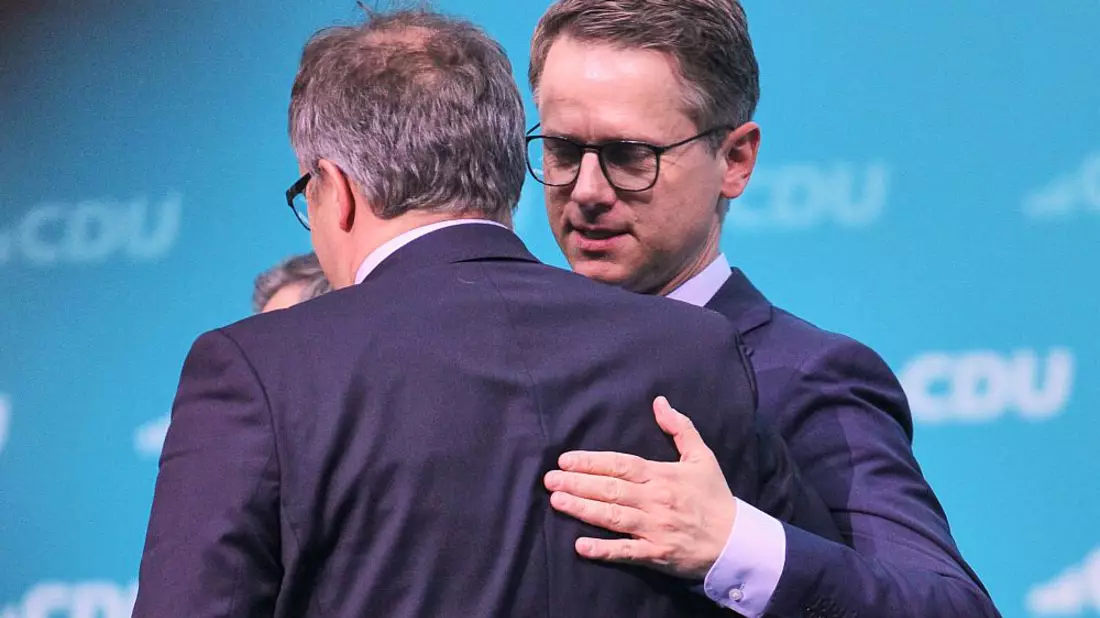 Mario Voigt und Carsten Linnemann (Archiv) - Bild: über dts Nachrichtenagentur