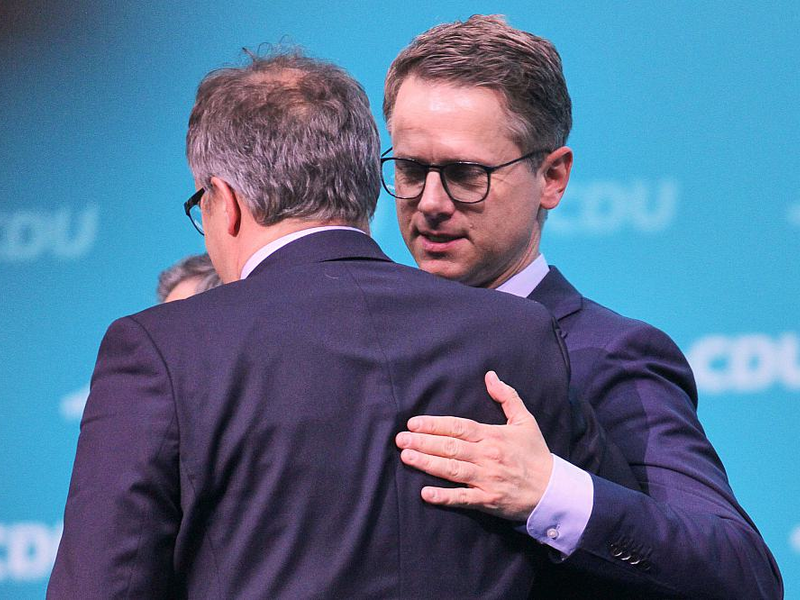 Mario Voigt und Carsten Linnemann (Archiv) - Foto: über dts Nachrichtenagentur