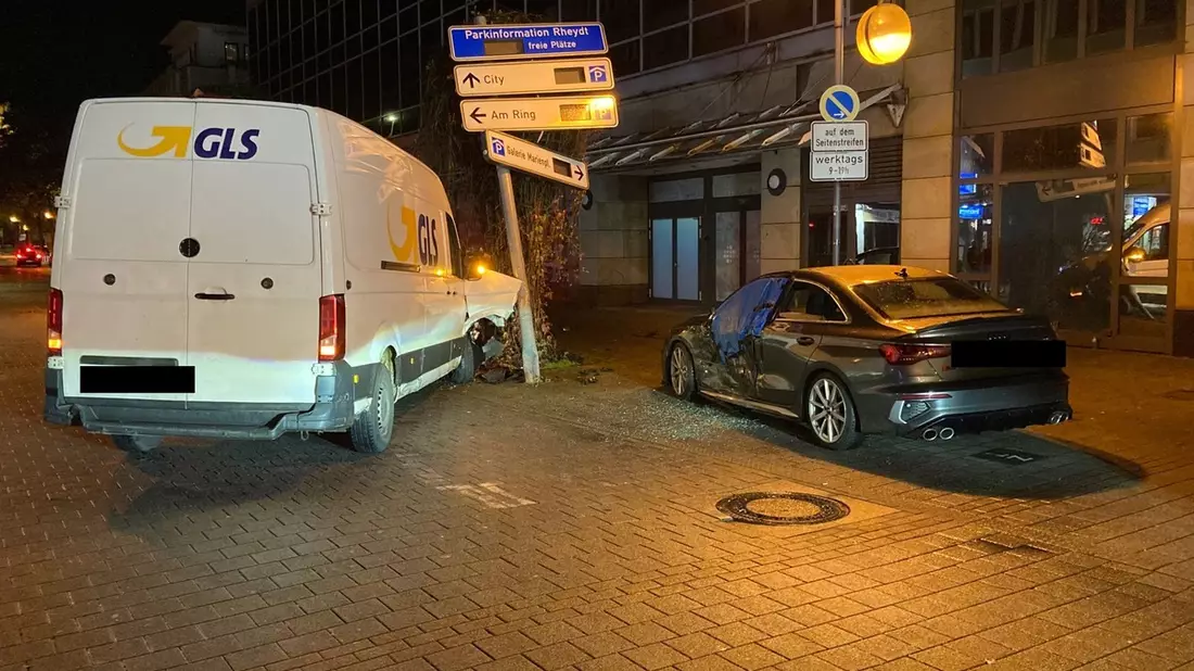 POL-MG: Fahrerflucht in Rheydt: 40-Jähriger verursacht Verkehrsunfälle unter Alkoholeinfluss - Bild: presseportal.de