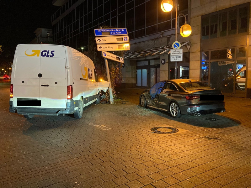 POL-MG: Fahrerflucht in Rheydt: 40-Jähriger verursacht Verkehrsunfälle unter Alkoholeinfluss - Foto: presseportal.de