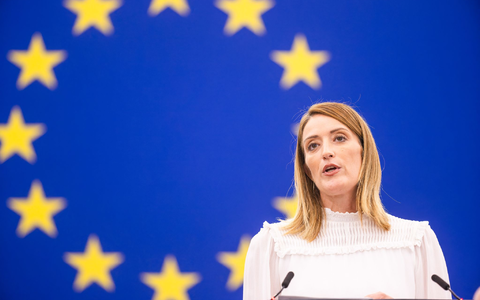 Metsola befĂŒrwortet die Lieferung von Taurus-Raketen an die Ukraine. (Archivbild) - Foto: Philipp von Ditfurth/dpa Metsola befĂŒrwortet die Lieferung von Taurus-Raketen an die Ukraine. (Archivbild) - Foto: Philipp von Ditfurth/dpa