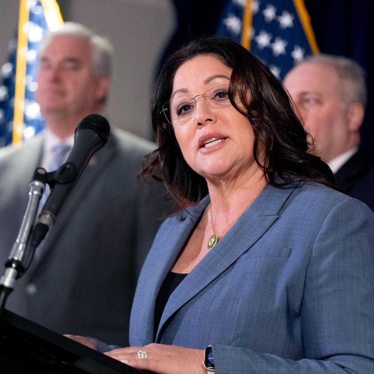 Chavez-DeRemer könnte für Trump eine Brücke zu Gewerkschaften schlagen. (Archivbild - Foto: Andrew Harnik/AP/dpa