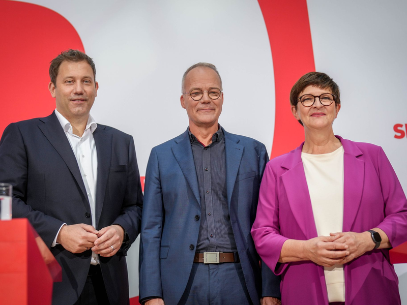 Nach der Hängepartie in der K-Frage will sich die SPD-Führung der Kritik der Jusos stellen. - Foto: Kay Nietfeld/dpa