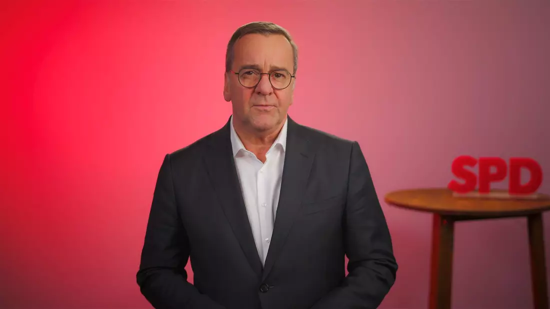 Verteidigungsminister Pistorius verzichtet auf die SPD-Kanzlerkandidatur. (Archivbild) - Bild: SPD/dpa