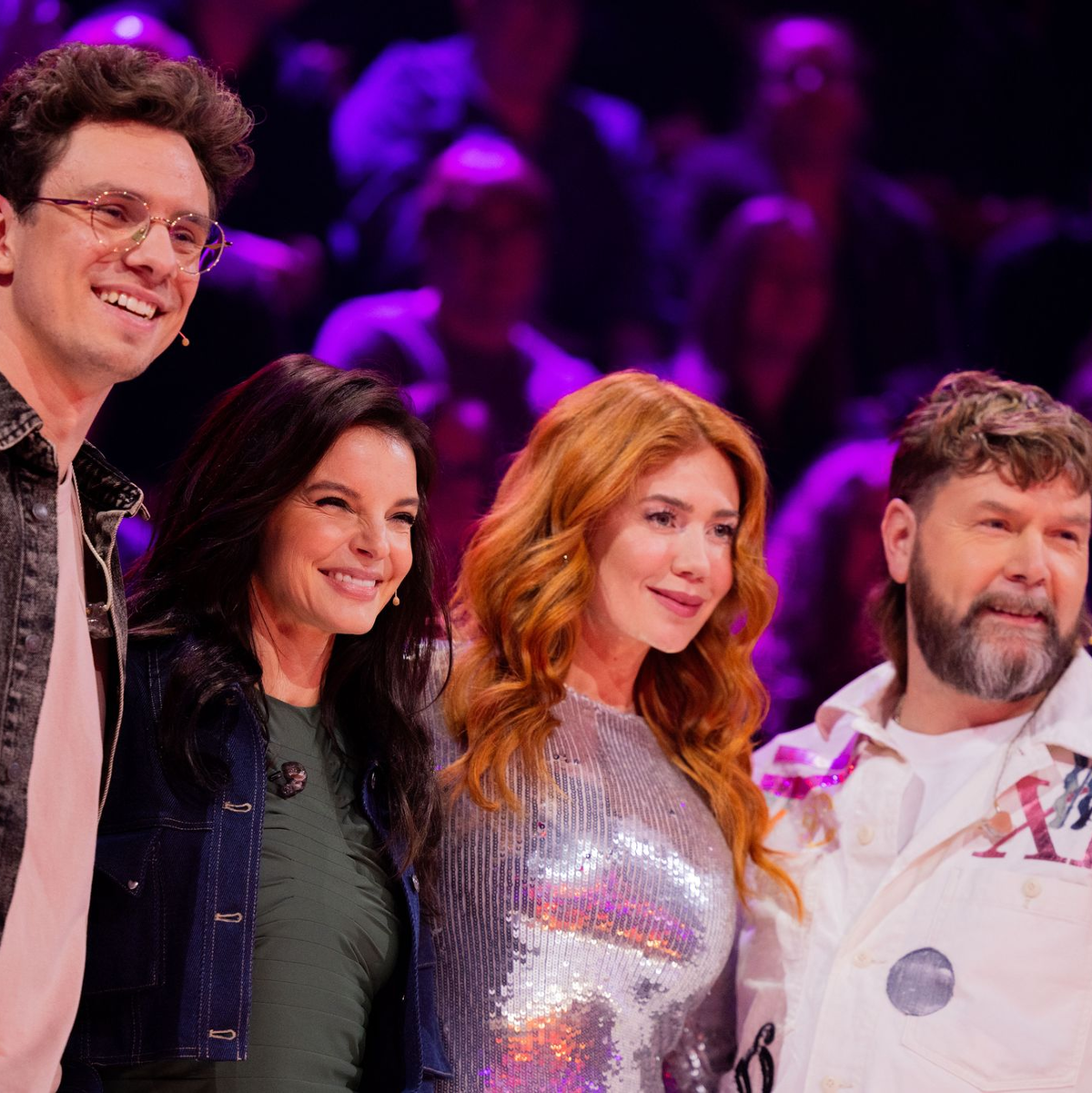 Die Jury in der ersten Show der 11. Staffel von «The Masked Singer». - Foto: Rolf Vennenbernd/dpa