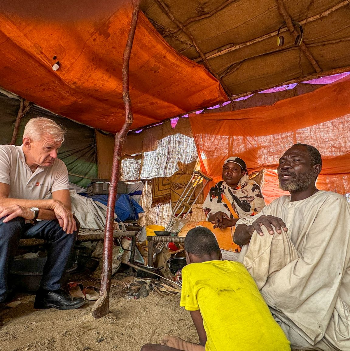 Egeland wirft der internationalen Gemeinschaft mit Blick auf die Krise im Sudan empörendes Verhalten vor.  - Foto: Ahmed Elsir/NRK/dpa