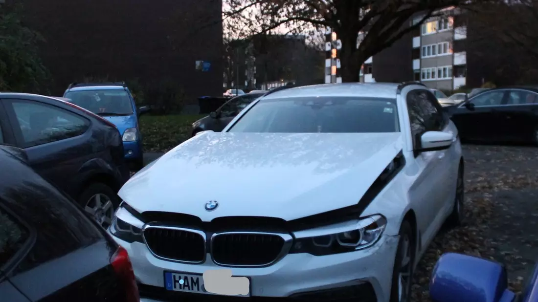 POL-HAM: Unbekannter verursacht hohen Sachschaden an BMW und flüchtet - Bild: presseportal.de