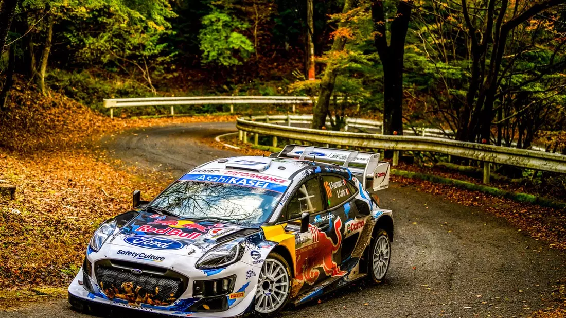 M-Sport Ford schließt die Rallye-WM-Saison mit erneutem Podiumsergebnis in Japan positiv ab - Bild: presseportal.de