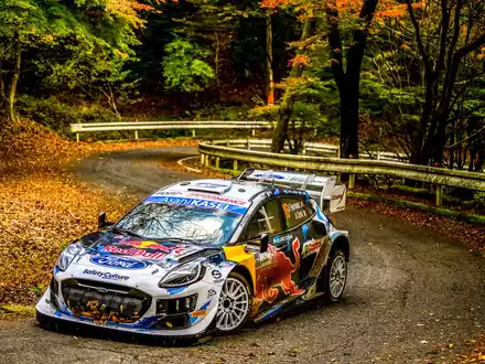 M-Sport Ford schließt die Rallye-WM-Saison mit erneutem Podiumsergebnis in Japan positiv ab - Foto: presseportal.de