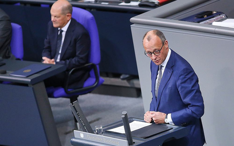 Olaf Scholz und Friedrich Merz (Archiv) - Foto: über dts Nachrichtenagentur