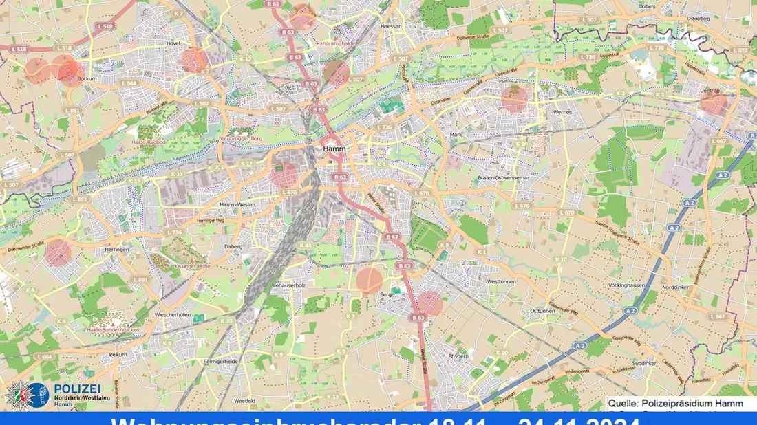 POL-HAM: Wohnungseinbruchsradar Hamm für die Woche vom 18. November bis 24. November - Bild: presseportal.de