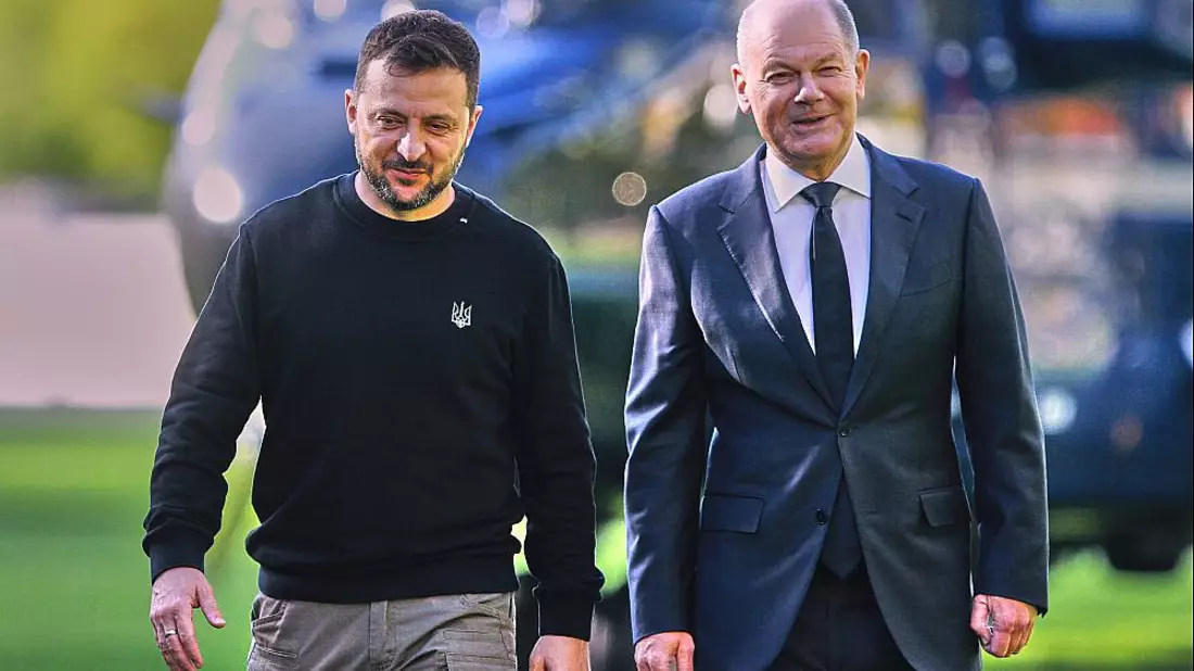 Wolodymyr Selenskyj und Olaf Scholz (Archiv) - Bild: über dts Nachrichtenagentur