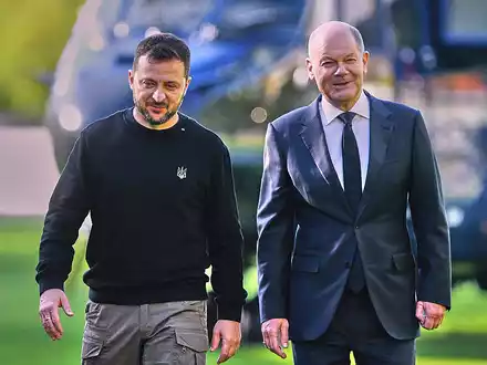 Wolodymyr Selenskyj und Olaf Scholz (Archiv) - Foto: über dts Nachrichtenagentur