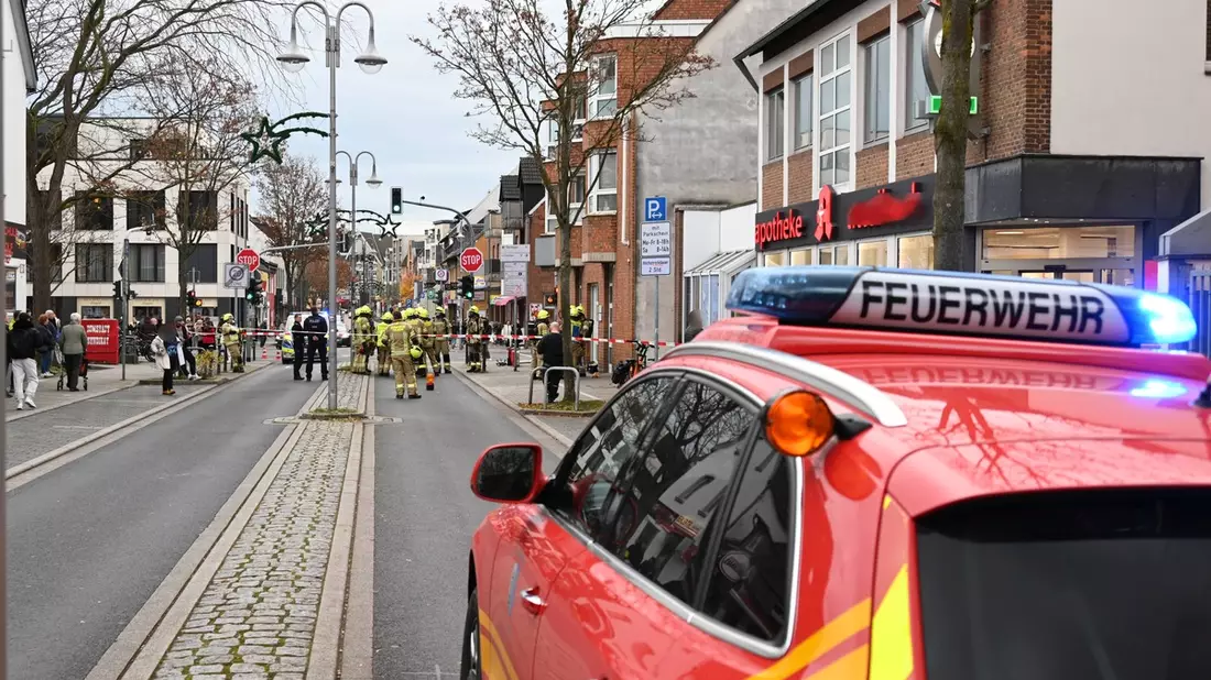 FW Pulheim: Gasaustritt aus Heizungsanlage - Bild: presseportal.de