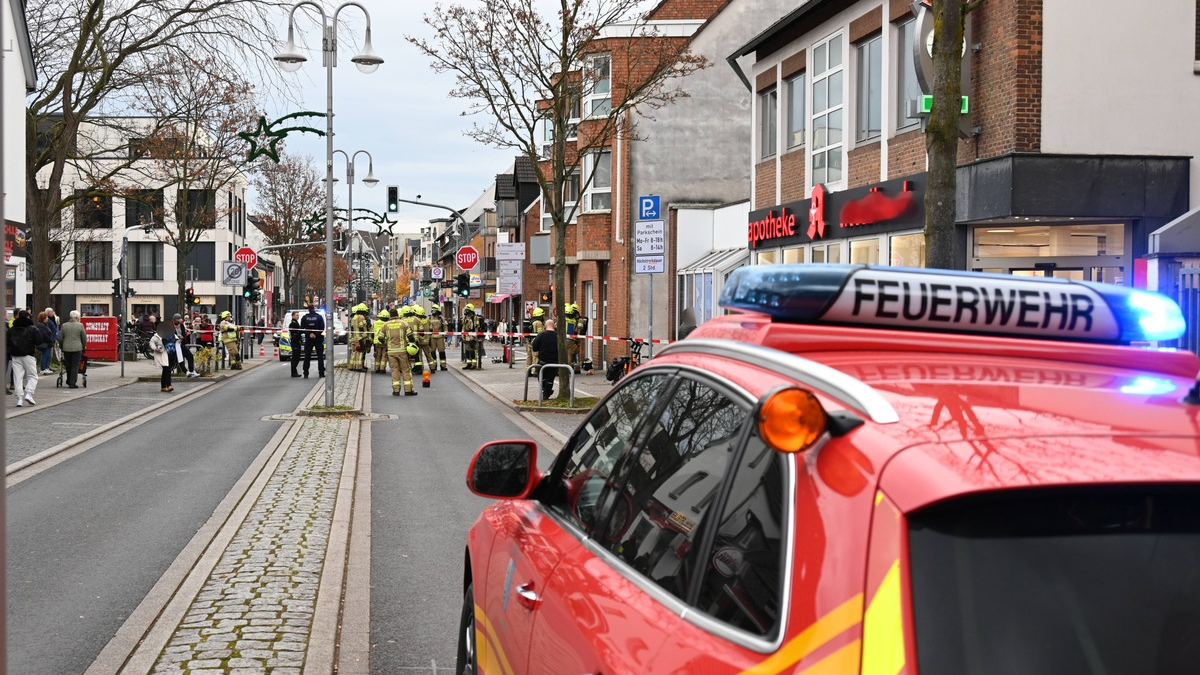 FW Pulheim: Gasaustritt aus Heizungsanlage - Foto: presseportal.de