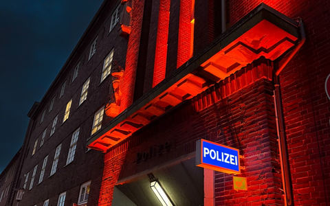POL-HAM: Orange your City - Polizei Hamm zeigt sich solidarisch - Foto: presseportal.de