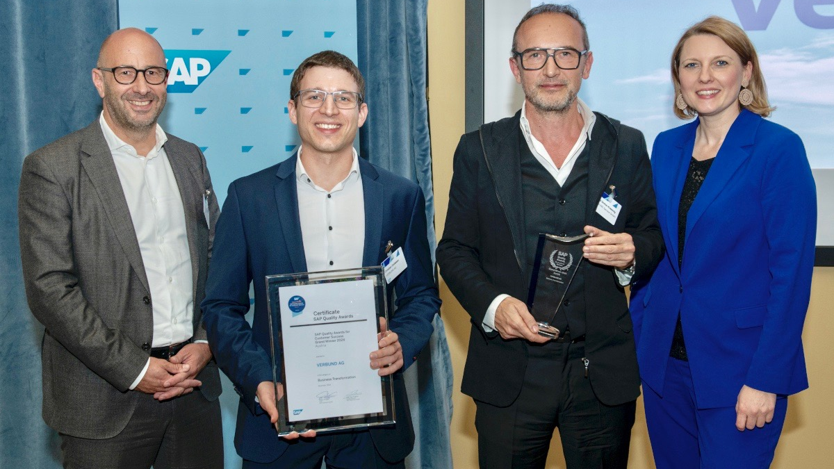 Grand Winner Verbund AG - Foto: CNT Management Consulting AG über pressetext.de