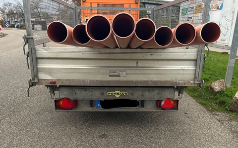 POL-PDLD: Edenkoben - Ungesicherte Ladung - Foto: presseportal.de