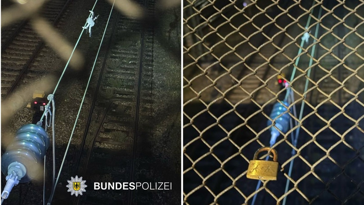 Bundespolizeidirektion München: Drohne behindert Bahnbetrieb Gleise im Hauptbahnhof München gesperrt - Bundespolizei sucht nach Drohnenpilot - Foto: presseportal.de