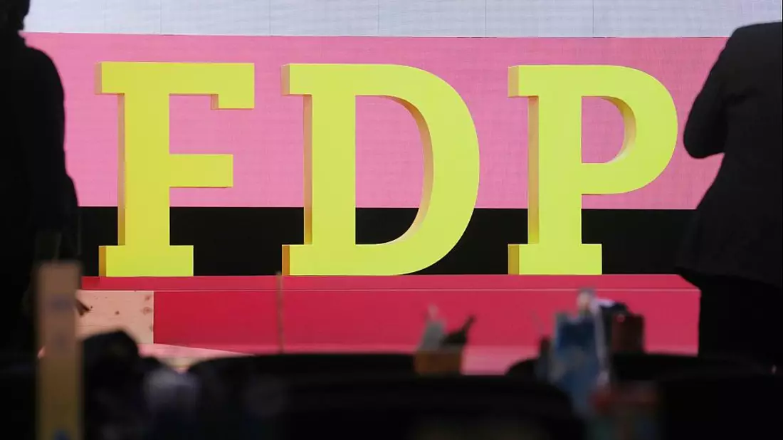 FDP-Logo auf Parteitag (Archiv) - Bild: über dts Nachrichtenagentur