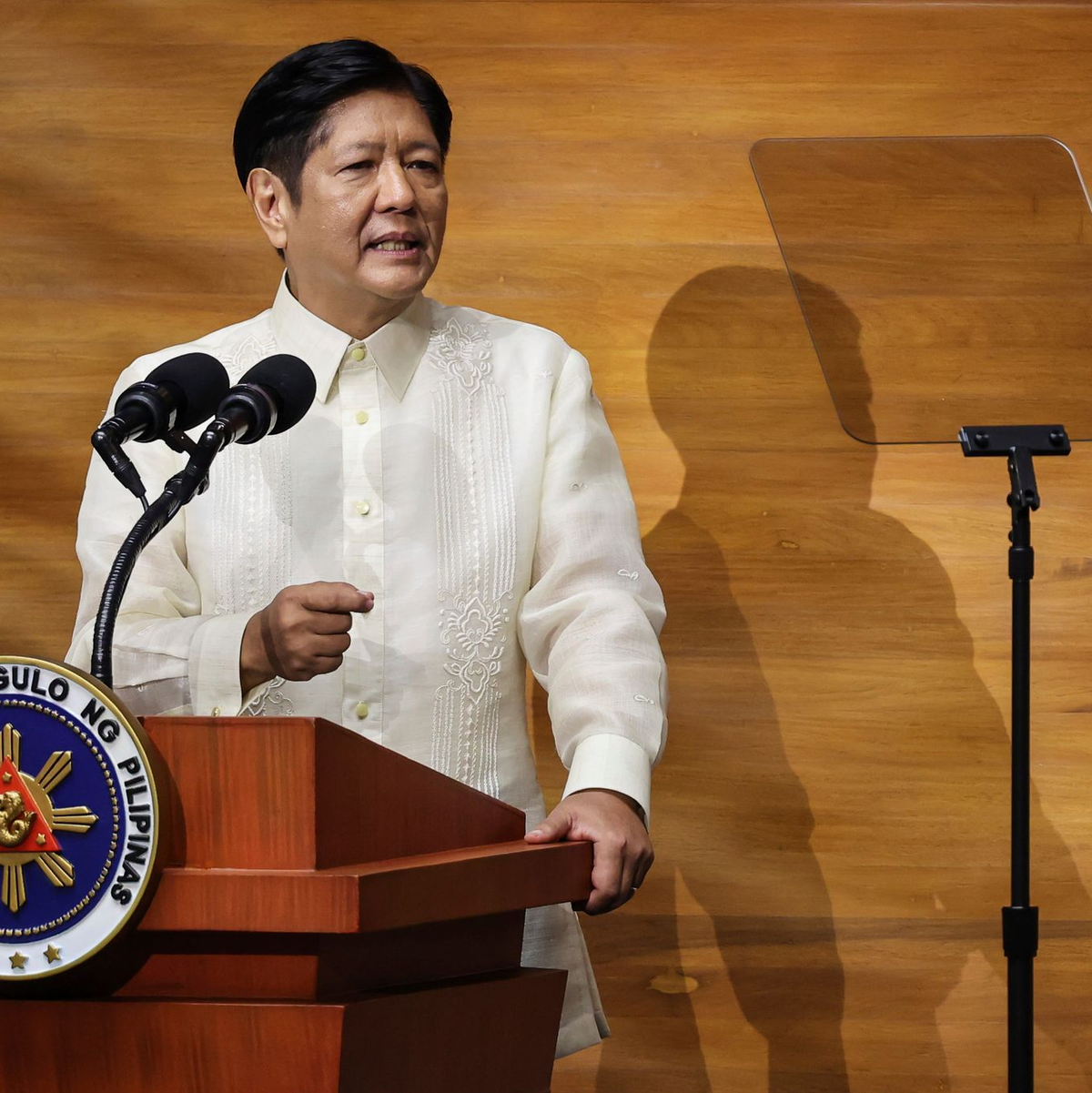 Marcos Jr. hat gefordert, Duterte wegen ihrer Drohungen zur Rechenschaft zu ziehen. (Archivbild) - Foto: Gerard V. Carreon/AP/dpa