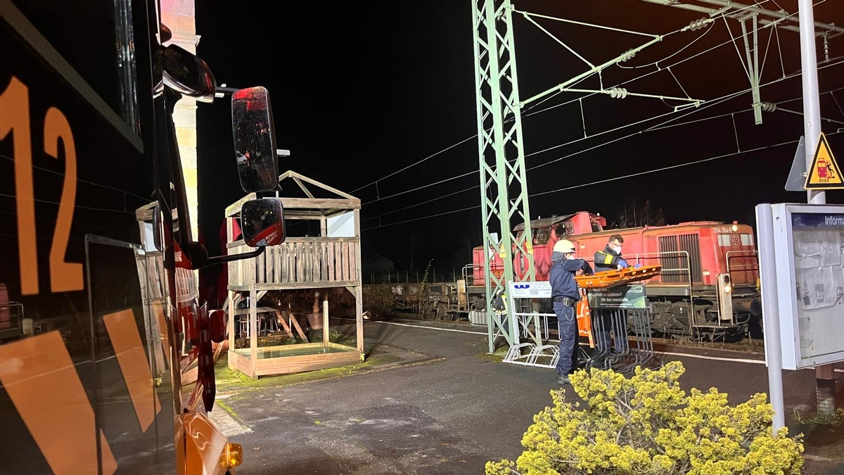 FW-EN: Lokführer kollabiert - Feuerwehr unterstützt bei der Rettung - Foto: presseportal.de