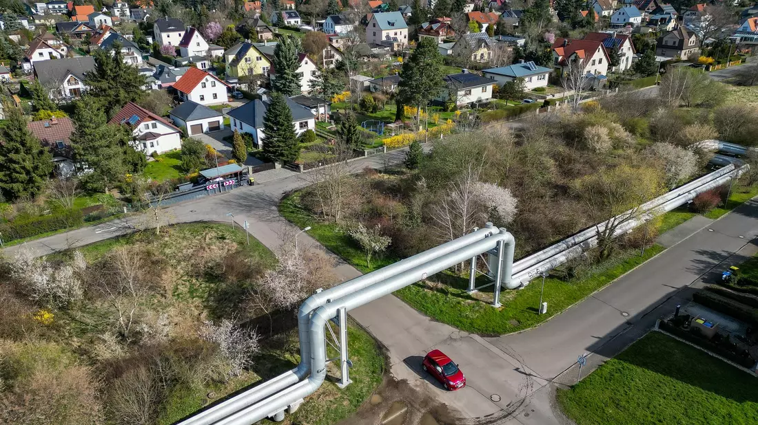 80 Prozent der Fernwärme in Deutschland stammen aus fossilen Energieträgern. (Archivbild) - Bild: Jan Woitas/dpa